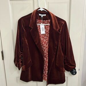 Baltic Born  velvet  blazer size L